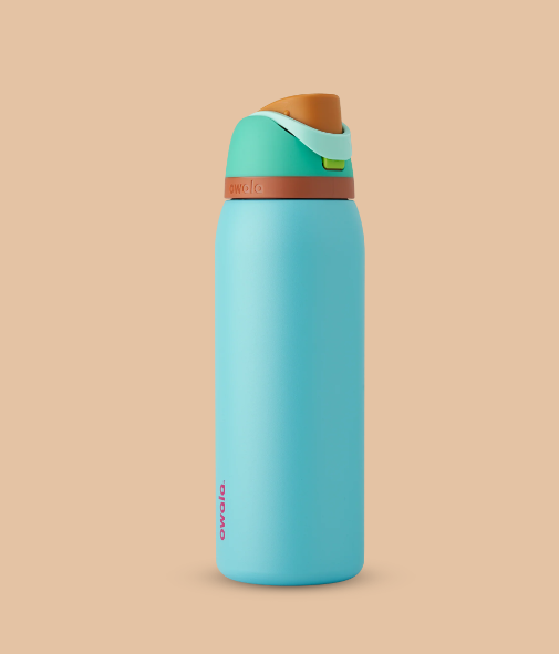 Owala FreeSip Stainless Steel Water Bottle / 32oz / Color: Neo Sage